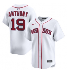 Men Boston Red Sox Nike Home Limited Jersey White Anthony Roman 19 Men Boston Red Sox Nike Home Limited Jersey White Anthony Roman 19