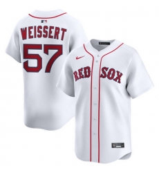 Men Boston Red Sox Nike Home Limited Jersey White Weissert Greg 57 Men Boston Red Sox Nike Home Limited Jersey White Weissert Greg 57