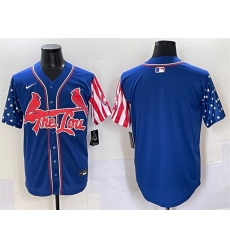 Men St Louis Cardinals Blank Royal Independence Day Vapor Premier Limited Stitched Baseball Jersey Men St Louis Cardinals Blank Royal Independence Day Vapor Premier Limited Stitched Baseball Jersey