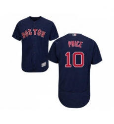 Mens Boston Red Sox 10 David Price Navy Blue Alternate Flex Base Authentic Collection Baseball Jersey