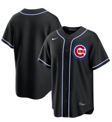 Men Nike Chicago Cubs Black Blank Stitched Baseball Jersey Men Nike Chicago Cubs Black Blank Stitched Baseball Jersey