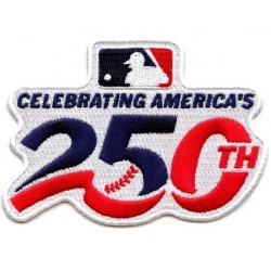 Youth Cleveland Indians Celebrating America 250th annivesary Patch Biaog