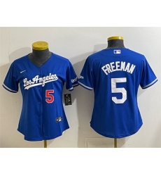 Youth Los Angeles Dodgers 5 Freddie Freeman Royal Alternate Stadium Stitched Baseball Jersey Youth Los Angeles Dodgers 5 Freddie Freeman Royal Alternate Stadium Stitched Baseball Jersey