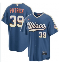 Men Milwaukee Brewers Chad Patrick #39 2026 City Connect Stitched Limited Jersey Men Milwaukee Brewers Chad Patrick #39 2026 City Connect Stitched Limited Jersey