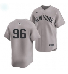 Men New York Yankees 96 George Lombard Jr Gray 2026 All Star Game USA 250 Patch Stitched Baseball Jersey Men New York Yankees 96 George Lombard Jr Gray 2026 All Star Game USA 250 Patch Stitched Baseball Jersey