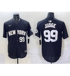 Men New York Yankees 99 Aaron Judge Black Limited Stitched Baseball Jersey Men New York Yankees 99 Aaron Judge Black Limited Stitched Baseball Jersey