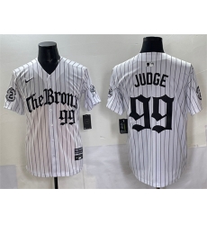 Men New York Yankees 99 Aaron Judge White Pinstripe 27Gothic Legacy Edition 27 Vapor Premier Limited Stitched Baseball Jersey Men New York Yankees 99 Aaron Judge White Pinstripe 27Gothic Legacy Edition 27 Vapor Premier Limited Stitched Baseball Jersey