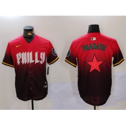 Men Philadelphia Phillies Phanatic Red City Connect Limited Stitched Jersey