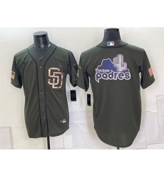 Men San Diego Padres Team Big Logo Olive Camo Cool Base Stitched Baseball Jersey Men San Diego Padres Team Big Logo Olive Camo Cool Base Stitched Baseball Jersey