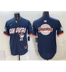 Men San Diego Padres X Hello Kitty Team Big Logo Obsidian 2026 City Connect Stadium Stitched Baseball Jerseys Men San Diego Padres X Hello Kitty Team Big Logo Obsidian 2026 City Connect Stadium Stitched Baseball Jerseys