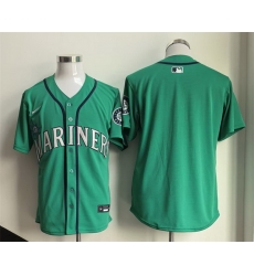 Men Seattle Mariners Blank Aqua Limited Stitched jersey Men Seattle Mariners Blank Aqua Limited Stitched jersey