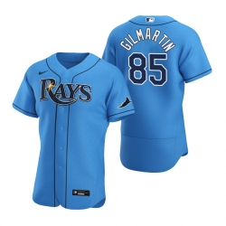 Men Tampa Bay Rays 85 Sean Gilmartin Men Nike Light Blue Alternate 2020 Flex Base Player MLB Jersey