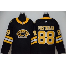 Bruins 88 David Pastrnak Black 3rd Adidas Jersey