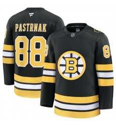 Men Boston Bruins 88 David Pastrnak Black 2025 Home Stitched Hockey Jersey Men Boston Bruins 88 David Pastrnak Black 2025 Home Stitched Hockey Jersey