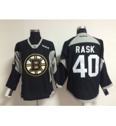 NHL Boston Bruins #40 Tuukka Rask black jerseys