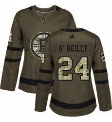 Womens Adidas Boston Bruins 24 Terry OReilly Authentic Green Salute to Service NHL Jersey Womens Adidas Boston Bruins 24 Terry OReilly Authentic Green Salute to Service NHL Jersey
