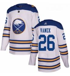Youth Adidas Buffalo Sabres 26 Thomas Vanek Authentic White 2018 Winter Classic NHL Jersey Youth Adidas Buffalo Sabres 26 Thomas Vanek Authentic White 2018 Winter Classic NHL Jersey