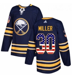Youth Adidas Buffalo Sabres 30 Ryan Miller Authentic Navy Blue USA Flag Fashion NHL Jersey Youth Adidas Buffalo Sabres 30 Ryan Miller Authentic Navy Blue USA Flag Fashion NHL Jersey