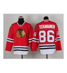 NHL Jerseys Chicago Blackhawks #86 Teravainen red