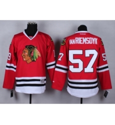 NHL chicago blackhawks #57 vanriemsdyk red jerseys[2014 new]