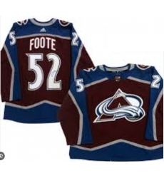 Men Colorado Avalanche ADAM FOOTE #52 Burgundy Adidas PRO Jersey Men Colorado Avalanche ADAM FOOTE #52 Burgundy Adidas PRO Jersey