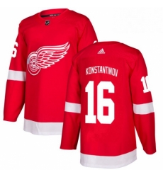 Mens Adidas Detroit Red Wings 16 Vladimir Konstantinov Premier Red Home NHL Jersey 