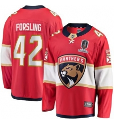 mens fanatics gustav forsling red florida panthers home breakaway player jersey 2025 stanley cup champions mens fanatics gustav forsling red florida panthers home breakaway player jersey 2025 stanley cup champions