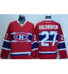 Canadiens #27 Alex Galchenyuk Red New CH Stitched NHL Jersey