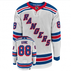 Youth New York Rangers 88 Patrick Kane White Stitched Jersey