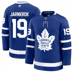 Men Toronto Maple Leafs Calle Jarnkrok 19 Fanatics Home Blue Premium Stitched Hockey Jersey