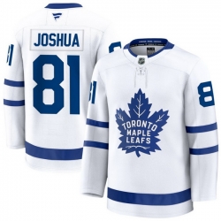 Men Toronto Maple Leafs Dakota Joshua 81 Fanatics Away White Premium Stitched Hockey Jersey