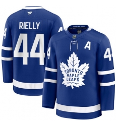 Men Toronto Maple Leafs Morgan Rielly 44 Fanatics Home Blue Premium Stitched Hockey Jersey Men Toronto Maple Leafs Morgan Rielly 44 Fanatics Home Blue Premium Stitched Hockey Jersey