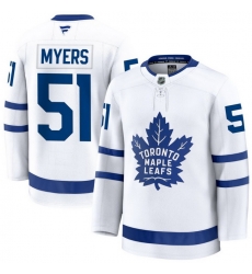 Men Toronto Maple Leafs Philippe Myers 51 Fanatics Away White Premium Stitched Hockey Jersey Men Toronto Maple Leafs Philippe Myers 51 Fanatics Away White Premium Stitched Hockey Jersey