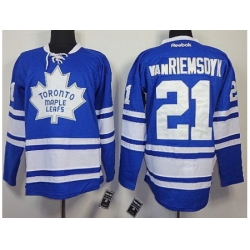 Toronto Maple Leafs 21 van Riemsdyk Blue NHL Jersey