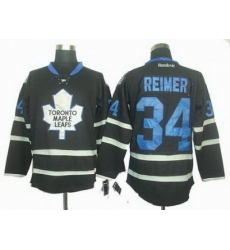 Toronto Maple Leafs #34 James Reimer black ice jerseys