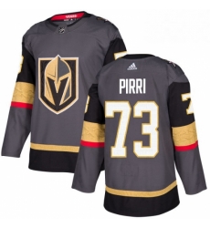 Mens Adidas Vegas Golden Knights 73 Brandon Pirri Authentic Gray Home NHL Jersey 