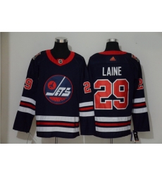 Winnipeg Jets 29 Patrik Laine Navy 2019 Heritage Classic Breakaway Adidas Jersey