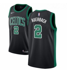 Womens Adidas Boston Celtics 2 Red Auerbach Authentic Black NBA Jersey Statement Edition