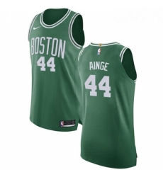 Womens Nike Boston Celtics 44 Danny Ainge Authentic GreenWhite No Road NBA Jersey Icon Edition