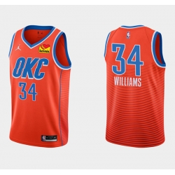 Men-27s-Oklahoma-City-Oklahoma City Thunder--2334-Kenrich-Williams-Orange-Stitched-Basketball-Jersey-8198-95581