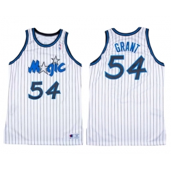 Men Orlando Magic Orlando Magic 54 Horace Grant White 1994 95 Home Stitched Jersey