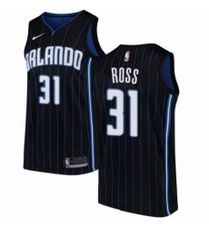 Mens Nike Orlando Magic 31 Terrence Ross Swingman Black Alternate NBA Jersey Statement Edition