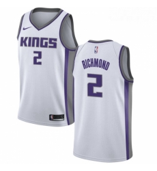 Mens Nike Sacramento Kings 2 Mitch Richmond Swingman White NBA Jersey Association Edition