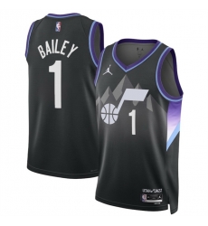 Men Utah Jazz 1 Ace Bailey Black 2024 25 Draft Statement Edition Stitched Basketball Jersey Men Utah Jazz 1 Ace Bailey Black 2024 25 Draft Statement Edition Stitched Basketball Jersey