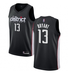 Wizards  13 Thomas Bryant Black Basketball Swingman City Edition 2018 19 Jersey