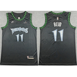 Men Minnesota Timberwolves 11 Naz Reid Black 2025 26 Classic Edition Stitched jersey