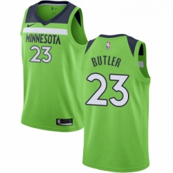 Youth Nike Minnesota Timberwolves 23 Jimmy Butler Swingman Green NBA Jersey Statement Edition 