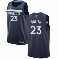 Youth Nike Minnesota Timberwolves 23 Jimmy Butler Swingman Navy Blue Road NBA Jersey Icon Edition 