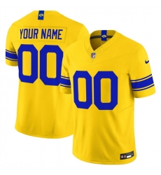 Men Los Angeles Rams Active Player Custom Gold Classic Sol 2026 F U S E Vapor Limited Stitched Football Jersey Men Los Angeles Rams Active Player Custom Gold Classic Sol 2026 F U S E Vapor Limited Stitched Football Jersey