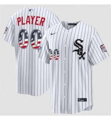 Men Chicago White Sox Active Player Custom White 2026 All Star Edition Stars Stripes Stadium Pick A Player Stitched Baseball Jersey Men Chicago White Sox Active Player Custom White 2026 All Star Edition Stars Stripes Stadium Pick A Player Stitched Baseball Jersey